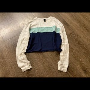 Wild Fable Color Block Crop Top